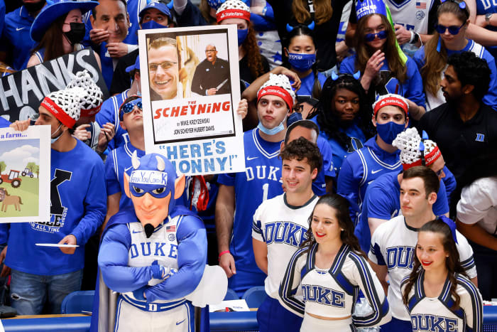 As much as fans may like their new leader, Scheyer will still report to Coach K Court. Students will still, presumably, camp out in Krzyzewskiville.